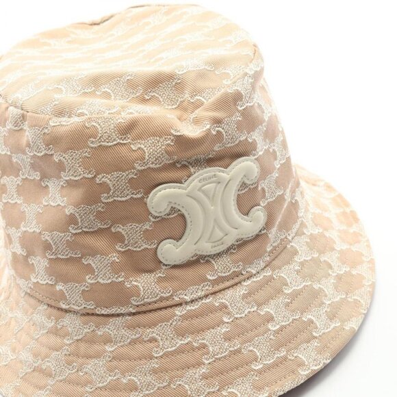 Celine Triomphe Bucket Hat Beige main image 6